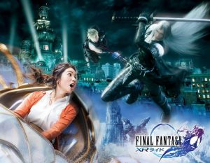 Promotional image for Final Fantasy XR Ride