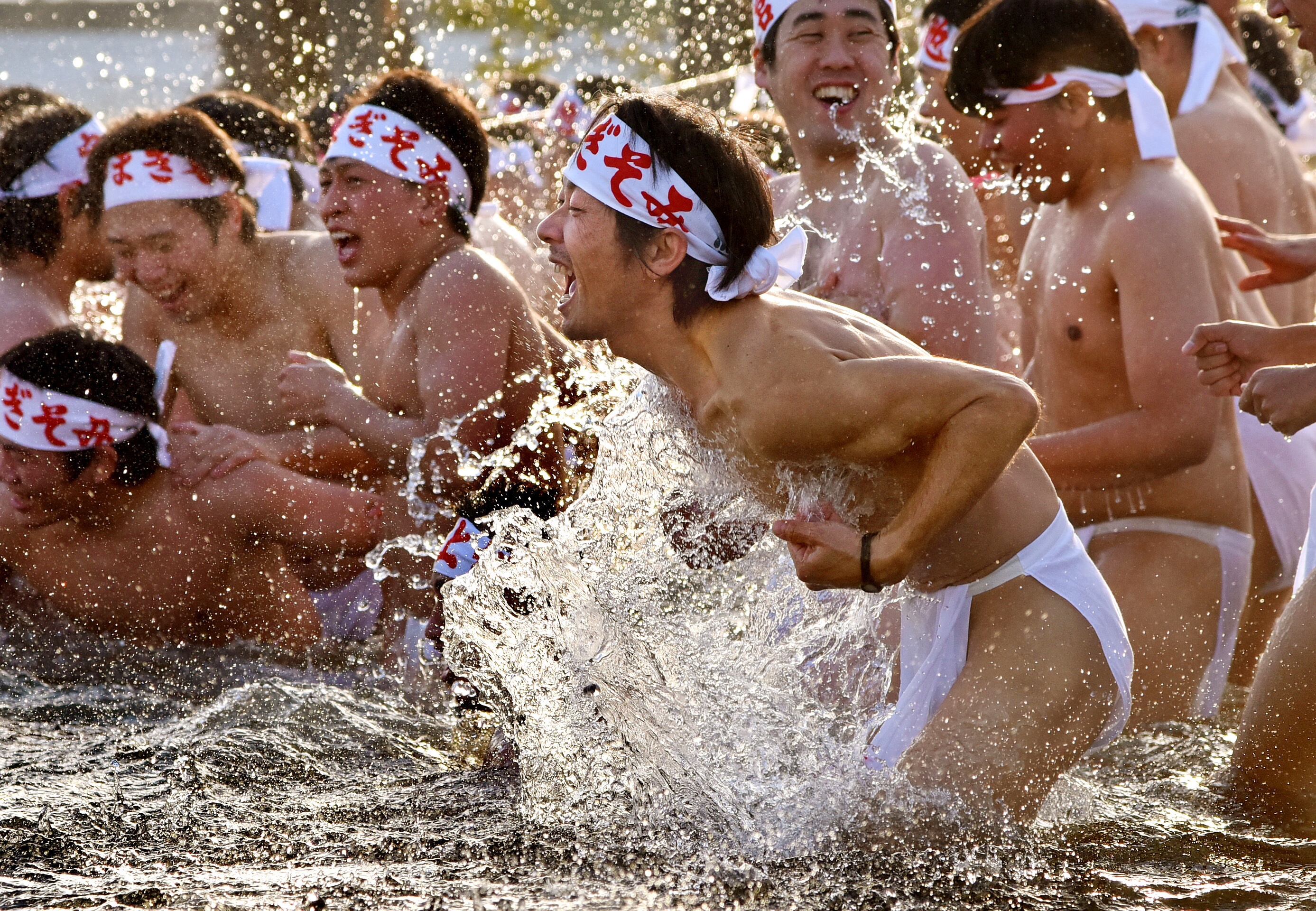 An Icy Cold River, Shinto Prayers, and 100 (almost) Naked Men!