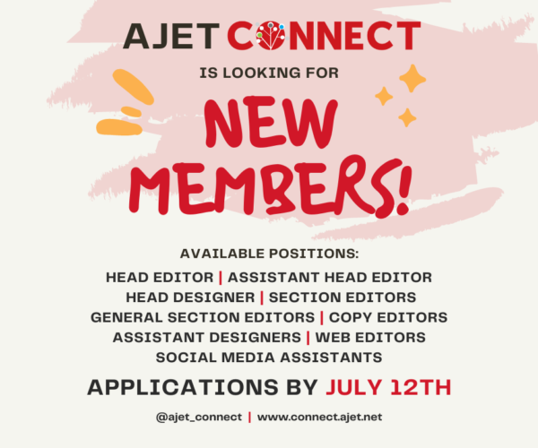 Join AJET CONNECT!